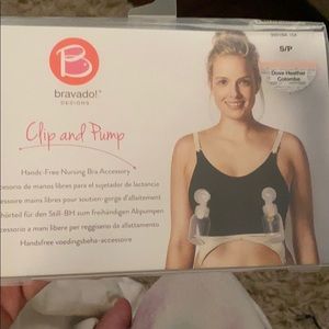 Clip & Pump Hands Free Nursing Bra Accessory